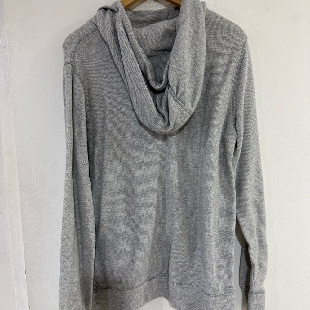 Banana Republic Light Gray Cowl Neck Sweater
